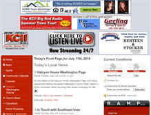 Tablet Screenshot of kciiradio.com